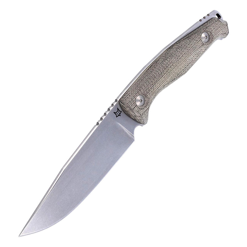 Foxknives Tur Cuchilla compacta de cuchilla fija Tur Ligero diario Compañero N690CO Acero