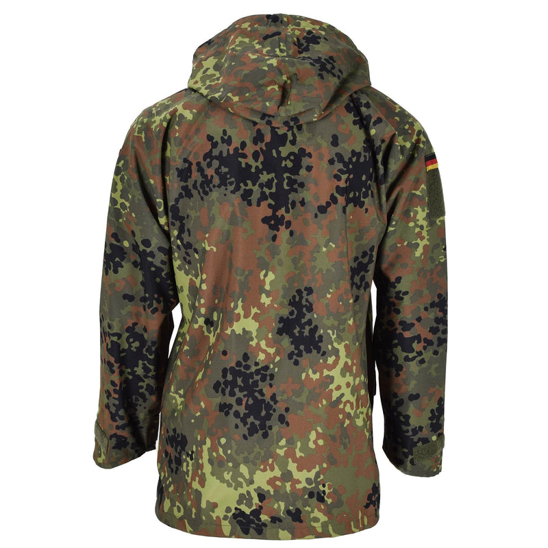 MIL-TEC JUNTA DE CAMBIO DEL Ejército alemán Goretex Flecktarn Camo Imploude Rain