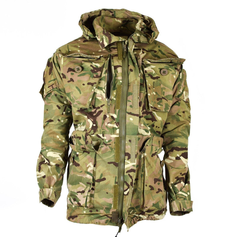 Combate militar del ejército británico genuino Combat MTP Field Jacket Parka Smock Papatón a prueba de viento