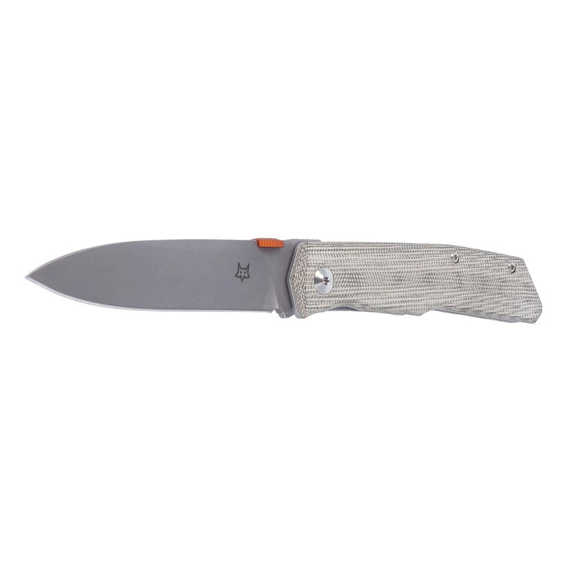 Fox Knives El cuchillo plegable siciliano 59HRC Becut de acero inoxidable Micarta Mango