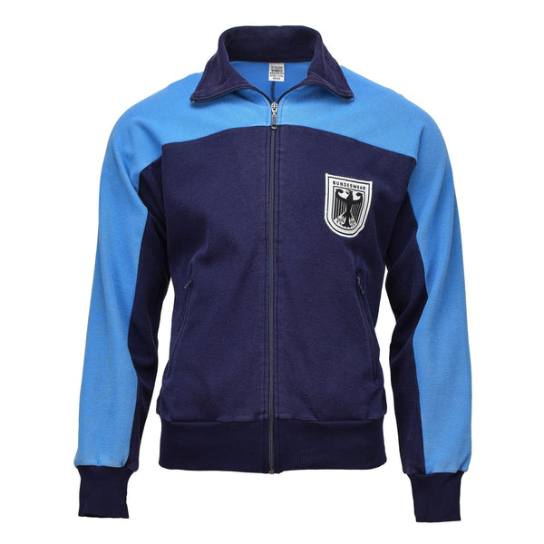 Chaqueta deportiva militar alemana original camisas de chándal retro ropa deportiva vintage