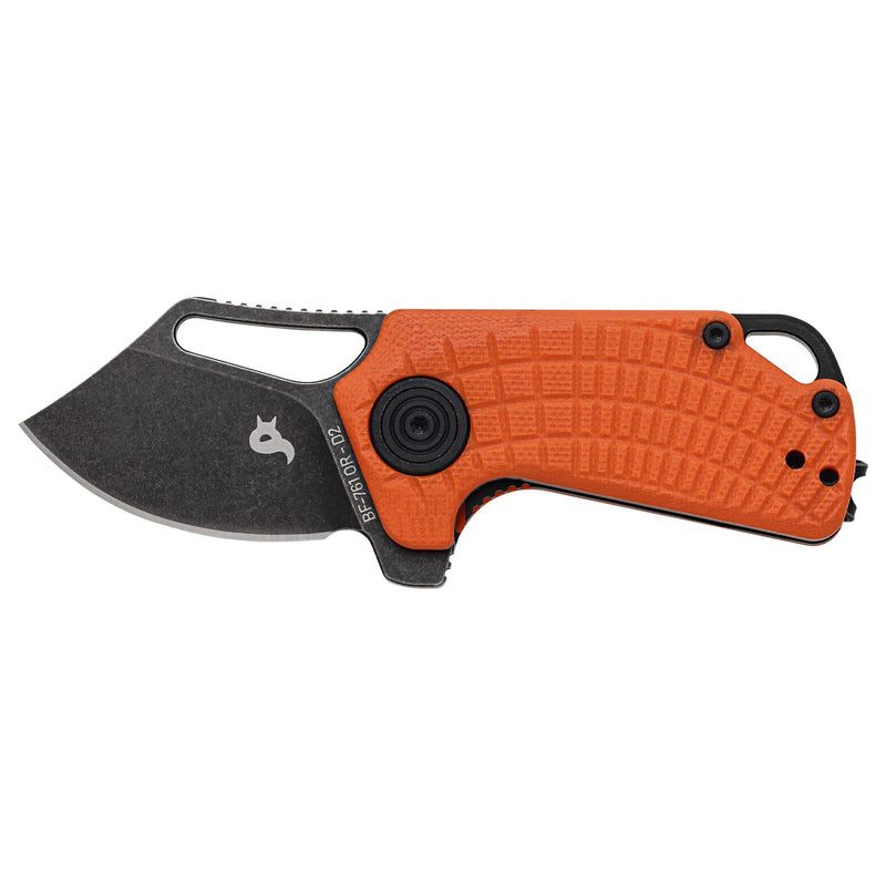 Fox Knives Puck BF-761 o cuchilla de bolsillo plegable de acero inoxidable D2 Hoja