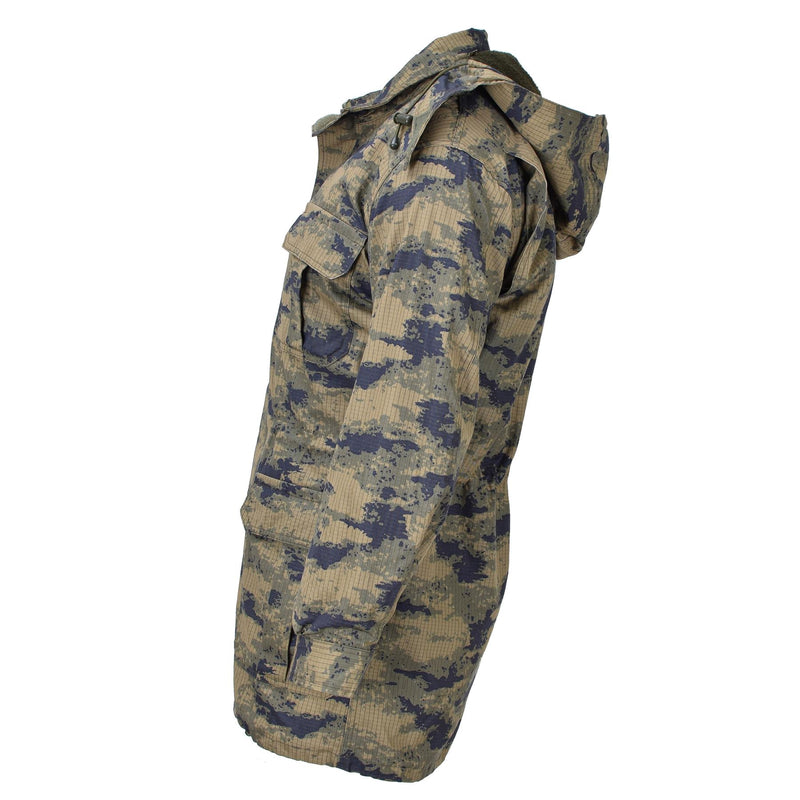 Parque de camuflaje digital militar turco original con revestimiento Durable Ripstop Tactical