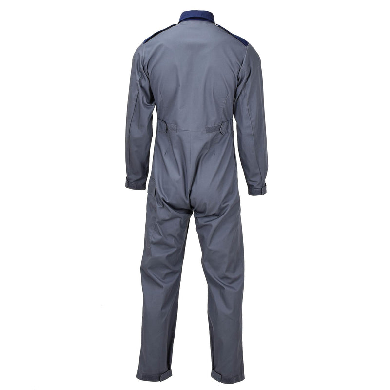 Original del ejército británico Royal Air Force Blue Coverall Uniforme de caldera Jumpsuit nuevo