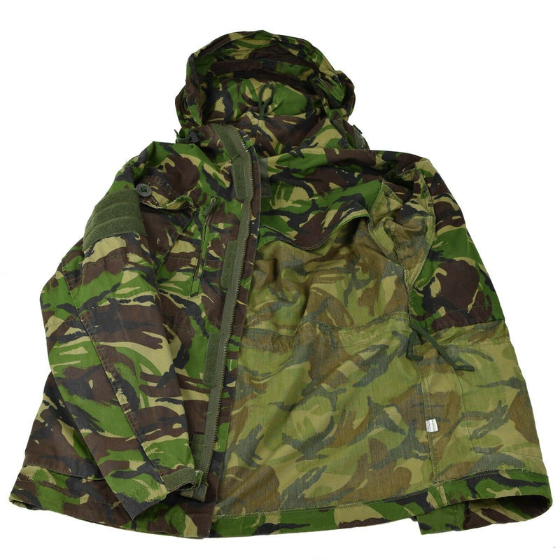 Combate militar del ejército británico original DPM Jacket de campo Parka Smock a prueba de viento