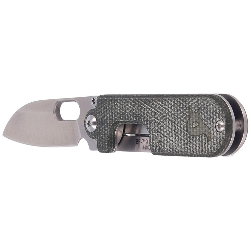 Fox Knives Brand Bean Gen2 Camsilla de bolsillo plegable Satinado Satinado Recubierto 440C Acero inoxidable