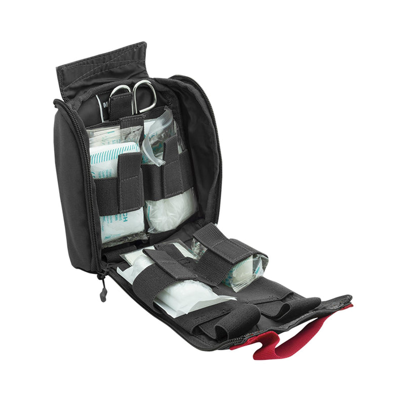 Kit de primeros auxilios táctico MIL Tipo de molde negro Medical Pouch Ifak 25 piezas