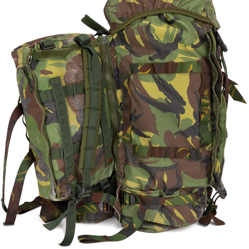 tactical military backpack with side pouches