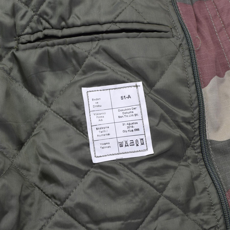 Turca Turcho Militar Military Parka Durable Ripstop w Linero extraíble táctico