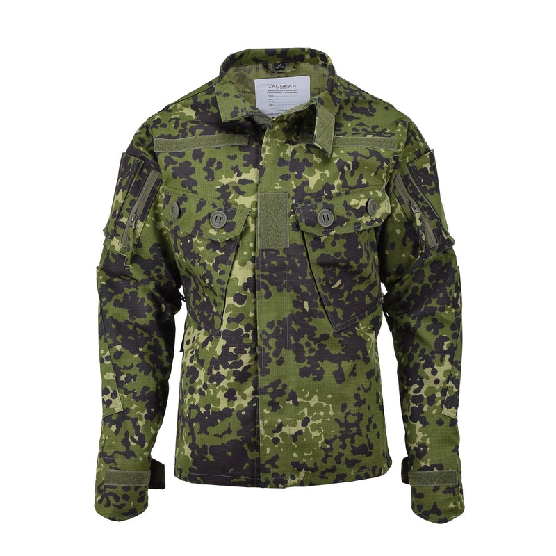 Tacgear Brand Danish Military Style Field Jacket Commando M84 Camuflaje Camos