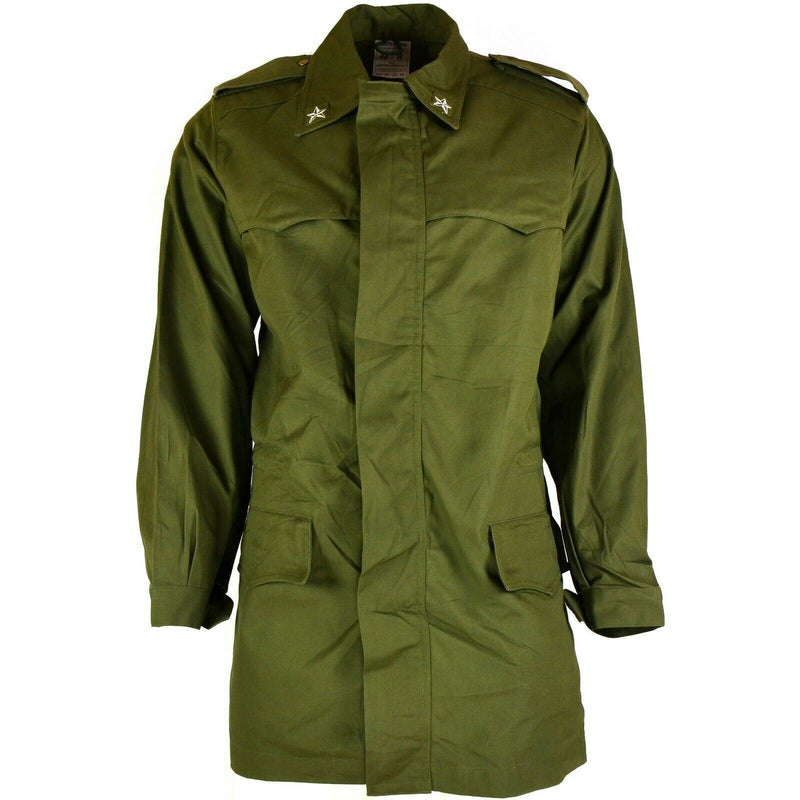 Ejército italiano original Olive Green Parka Jacket Military Bdu Prociding Proyector abrigo