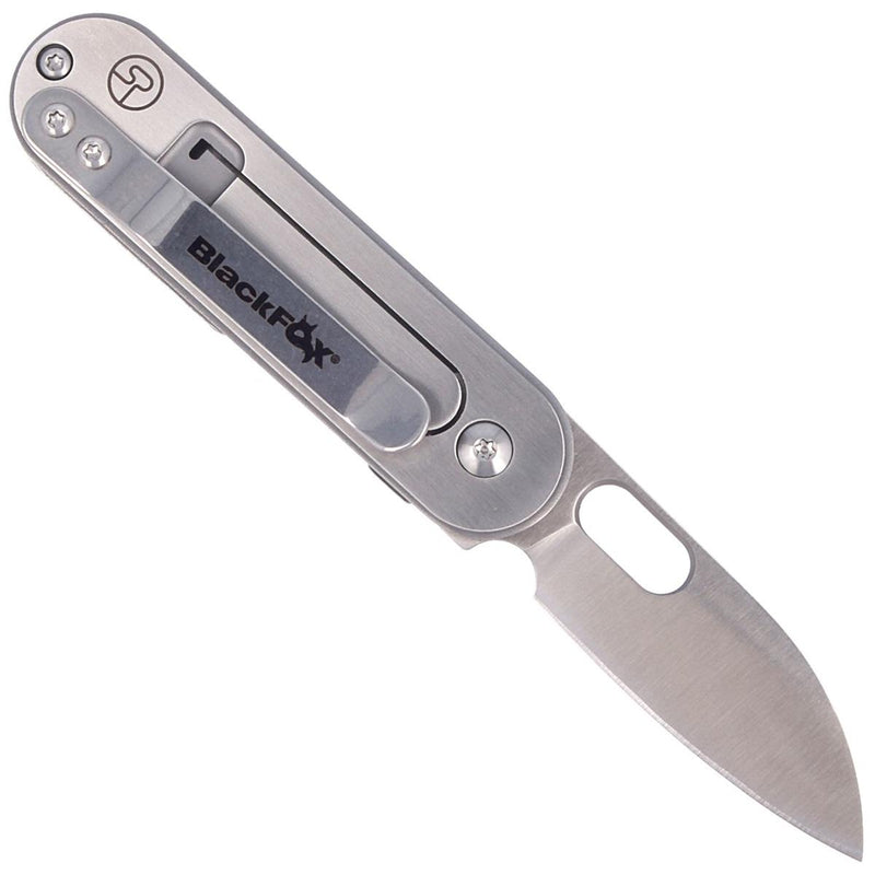 Fox Knives Brand Bean Gen2 Camsilla de bolsillo plegable Satinado Satinado Recubierto 440C Acero inoxidable