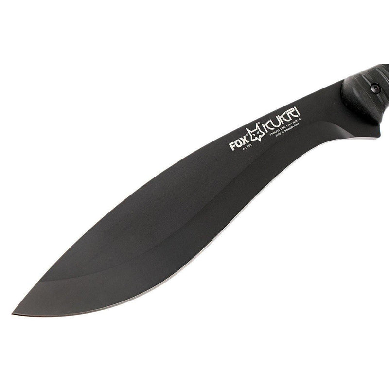 Marca Fox Knives Italia Kukri Machete Cuchero de cuchilla de cuchilla fija de acero inoxidable