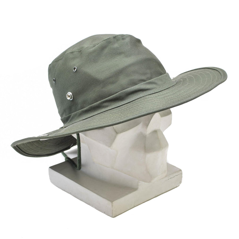 MFH Brand estilo Military Hat Bush Olive Summer Jungle Panamé Cuba de cubo Panamá Nuevo