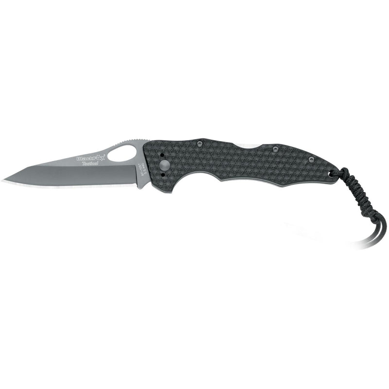 Fox Knives táctico BF-105T Cuchilla táctica plegable Titanio negro Cubra de acero inoxidable recubierto de acero inoxidable