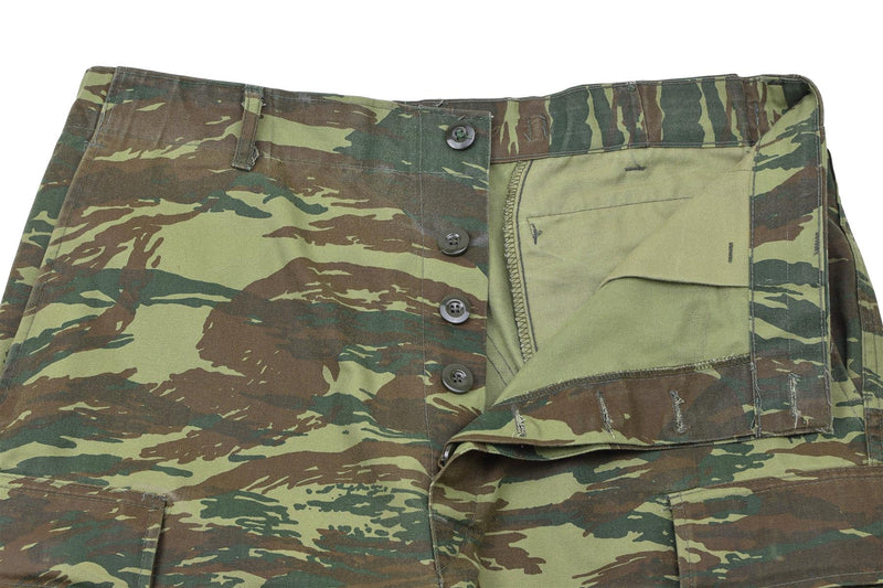 Pantalones del ejército griego original Pantalones Lizard Camuflage Grecia Surfulidad Militares Pantalones