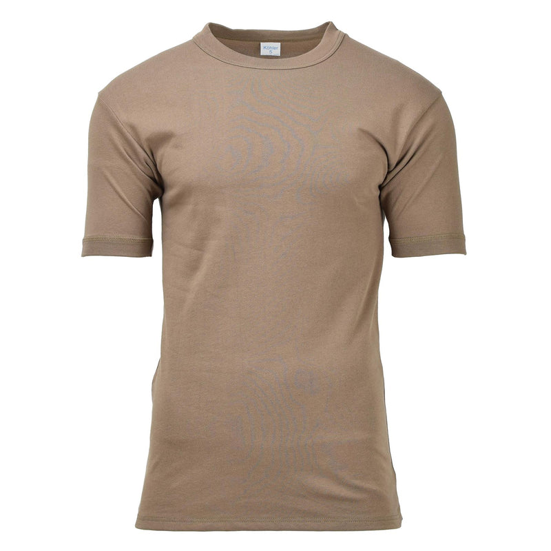 Camiseta del ejército Leo Kohler deportivo transpirable ropa interior de manga corta ligera