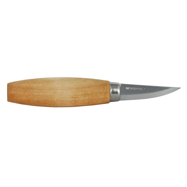 Morakniv Woodcarving 120 Woodworking Nombre natural Herramienta de tallado de acero al carbono