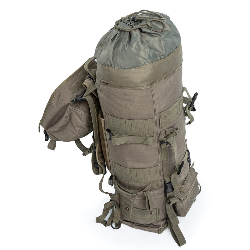 Mochila táctica original del ejército de Austria acolchada con toda la poliamida 40l od verde