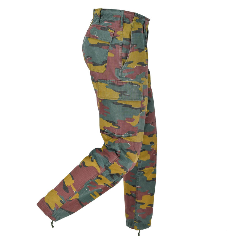 Pantalones de combate de campo del ejército belga original Pantalones de parada