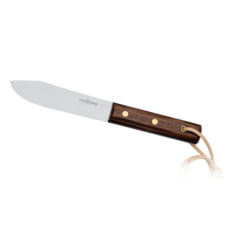 Marca Fox Knives Italia cuchillo fijo de cuchilla de acero inoxidable Palisander Many de madera