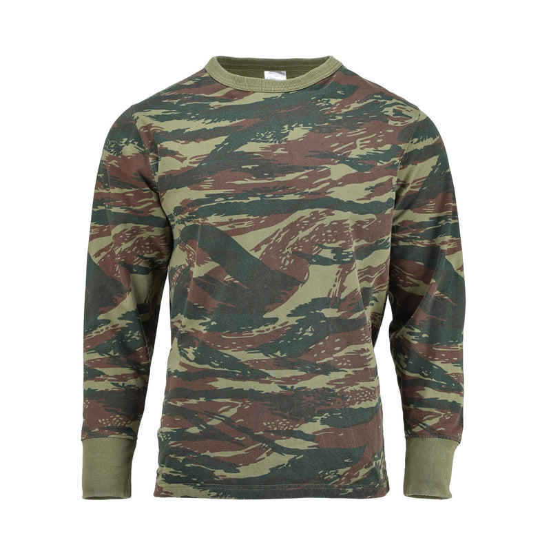 Sudadera original del ejército griego Grecia Camas de ropa deportiva militar