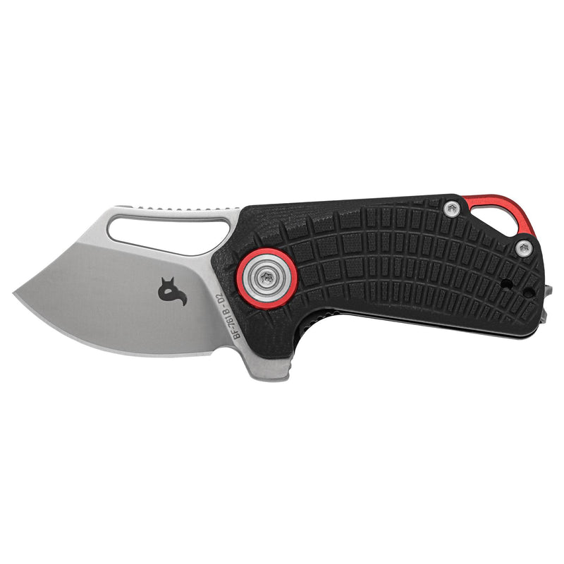 Fox Knives Puck BF-761 B Policita plegable Ni una de bolsillo 59-61 HRC Acero inoxidable D2