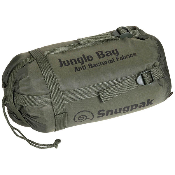 Snugpak Bacro de dormir Bag Jungle Bag Anti Bacterial Fabrics Ligero OD Green