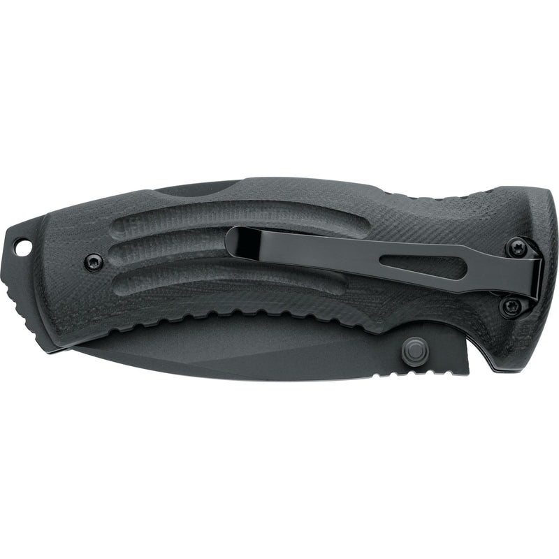 Fox Knives Brand Kuma plegable Cuchillo de titanio acero inoxidable recubierto de acero 440 G10