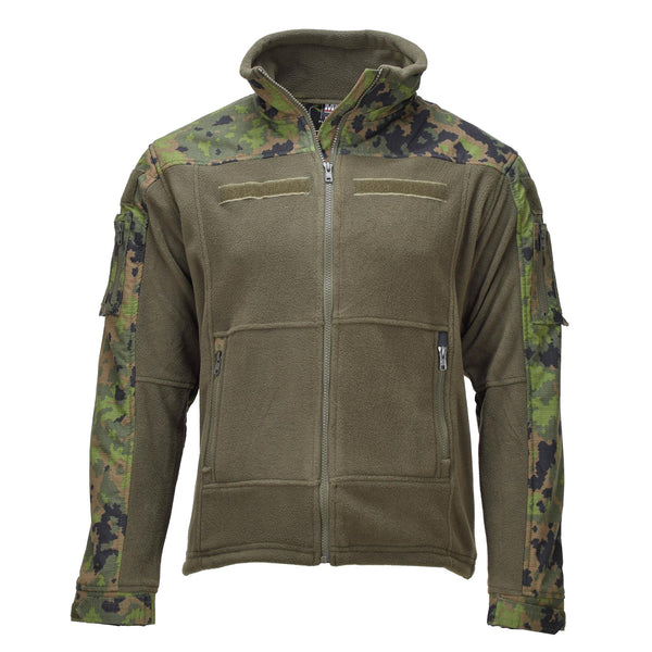 MFH Jacket táctica Ykk Zips Ripstop Vents mangas ajustables M05 CAMO finlandés