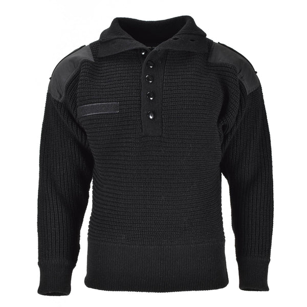 Mil-Tec Brand Sweater Estilo de ejército austriaco Alpino Alpine Hombres de punto