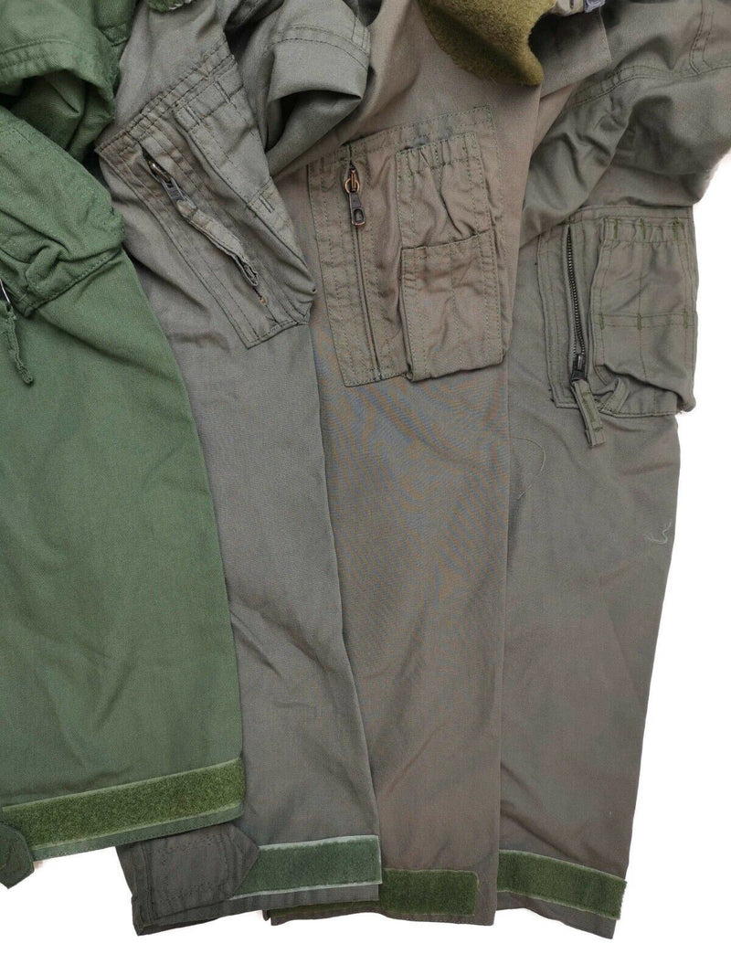 Original del ejército holandés Coverall Aramid Fiber Fiber Traje Pilot Fighter Green