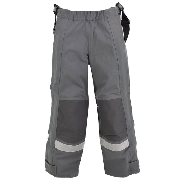 Pantalones genuinos de protección gris alemana de aramida resistente al calor