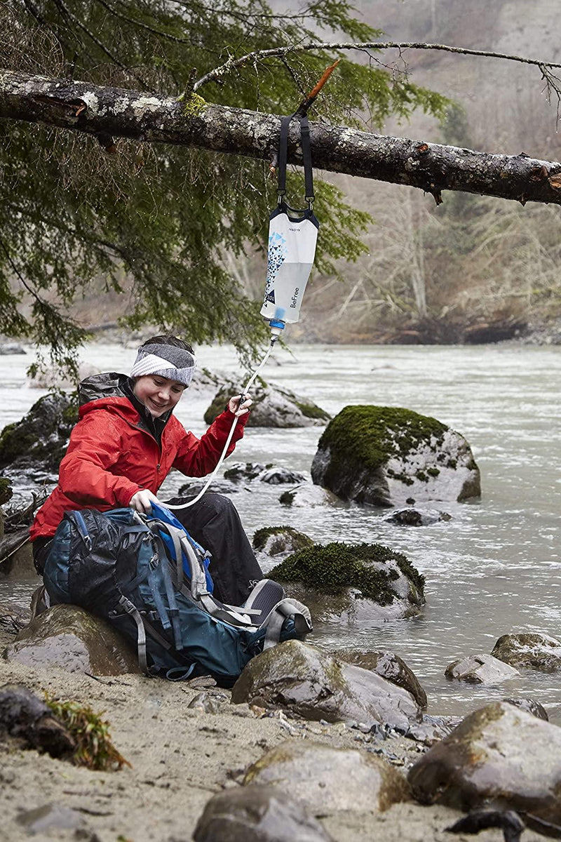 Katadyn Be Be Gravity 3L 3L Filtro de agua Purificación de filtración de hidratación Vesatilla