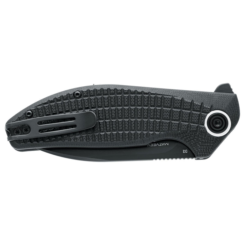 Fox Knives Acutus BF-764 BB Caminilla de bolsillo plegable con cuchilla de acero D2