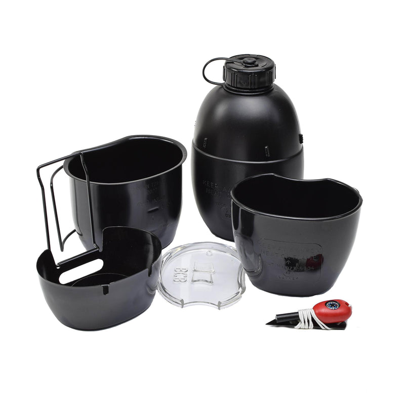 BCB El sistema de cocción Crusader Reta de aluminio Set Canteen Cup Coencher