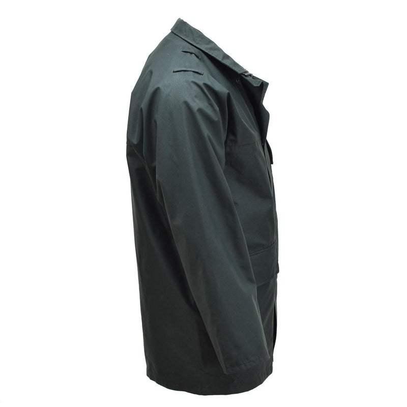 Tropas de la policía británica originales Jacket de lluvia Goretex Parka Apriete impermeable Verde