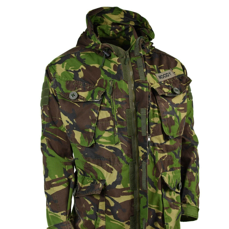 Combate militar del ejército británico original DPM Jacket de campo Parka Smock a prueba de viento