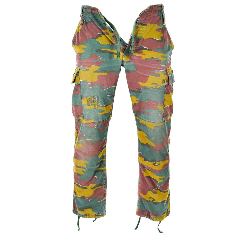 Combate militar del ejército belga original Pantalones de campo M90 pantalones de rompecabezas excedente