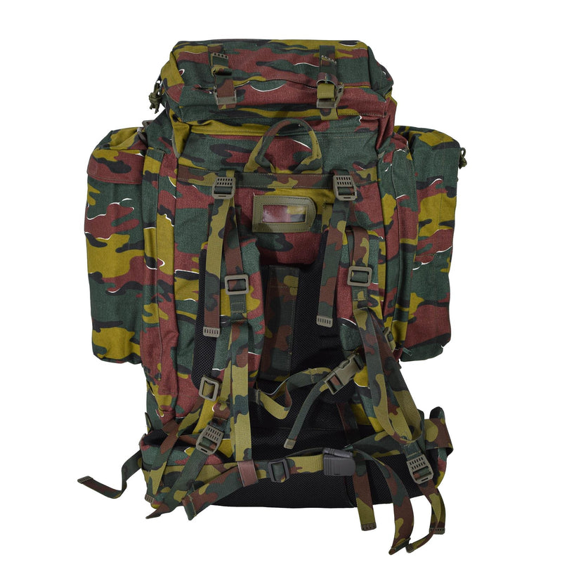 Original belga militar 120L mochila táctica jigsaw camufla