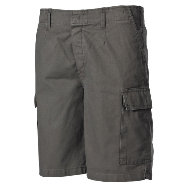 Marca MFH estilo militar alemán bermudas shorts oliva ripstop algodón resistente nuevo