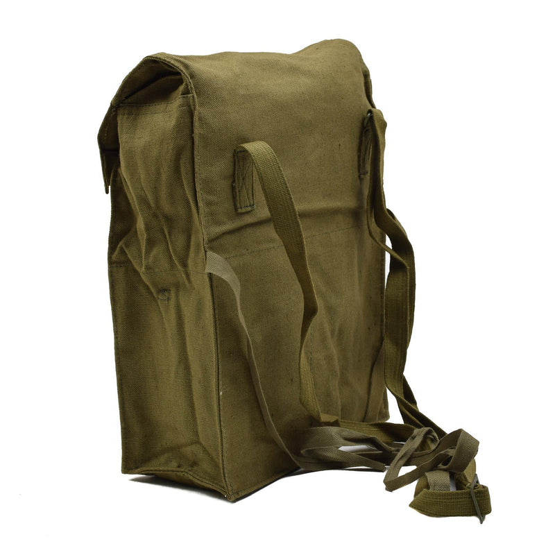 Bolso de hombro militar checo original Botones de aleta práctica de aleta