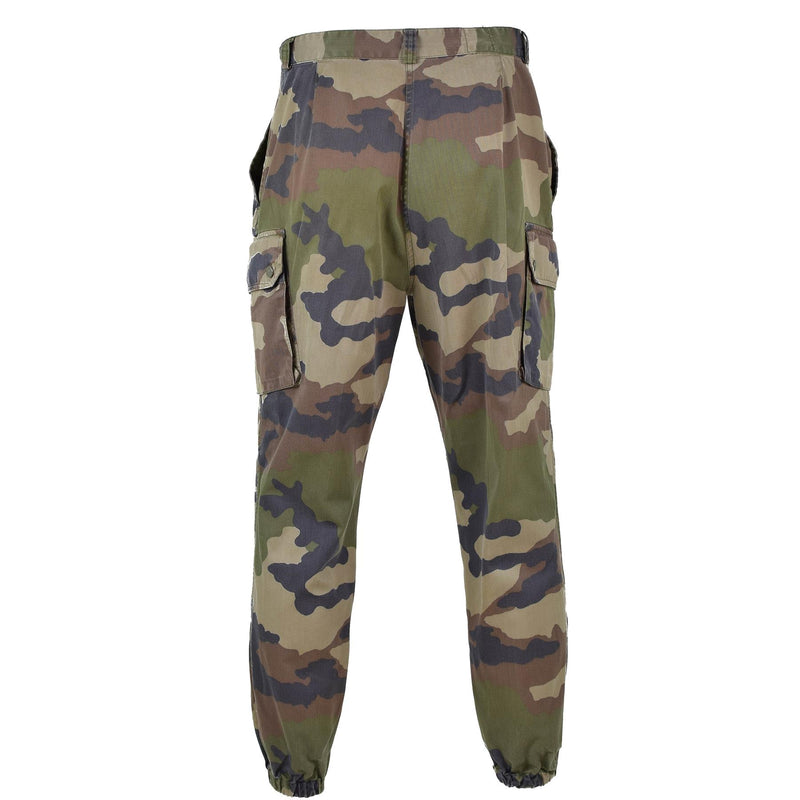 Pantalones de combate del ejército francés genuino F2 CCE CAMO CARGO CARGO CAMPO DE CAMPO