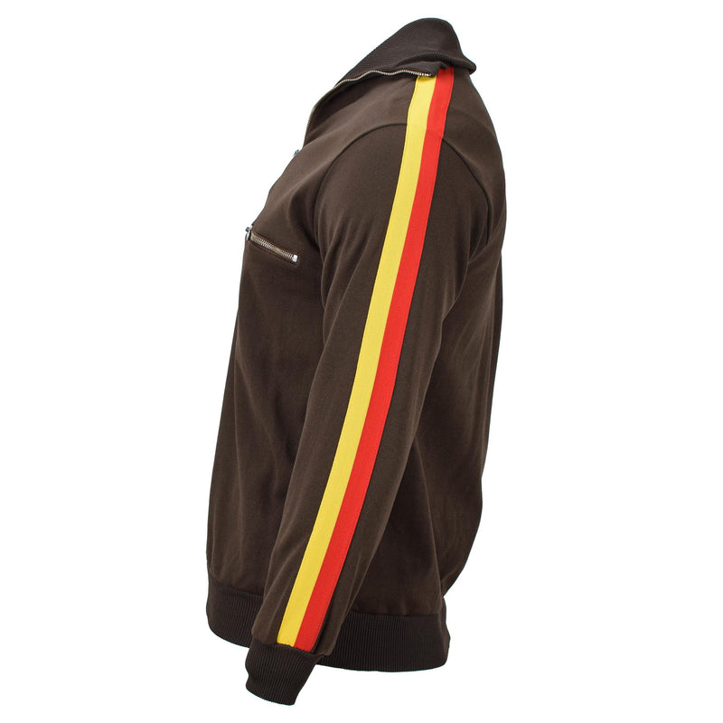 Chaqueta deportiva marrón marrón alemana original de Nva Alemania ActiveWear