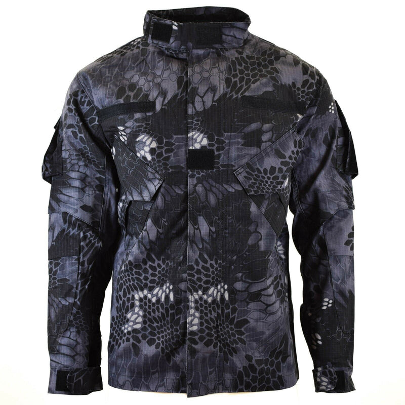 Brand Army Style Style Combat Jacket Mission Snake Black Camuflage Uniforme