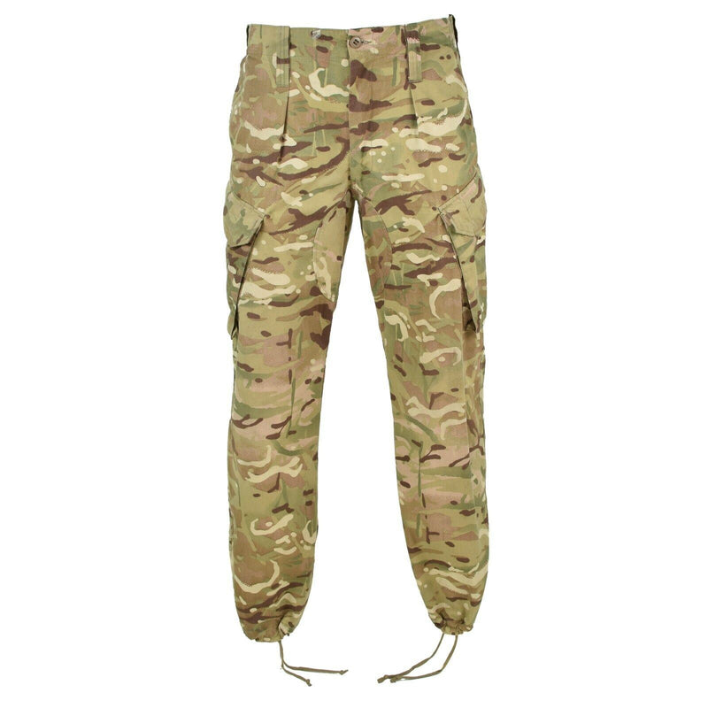 Pantalones del ejército británico genuino Combate Militar MTP Cargo de campo Pantalones templados