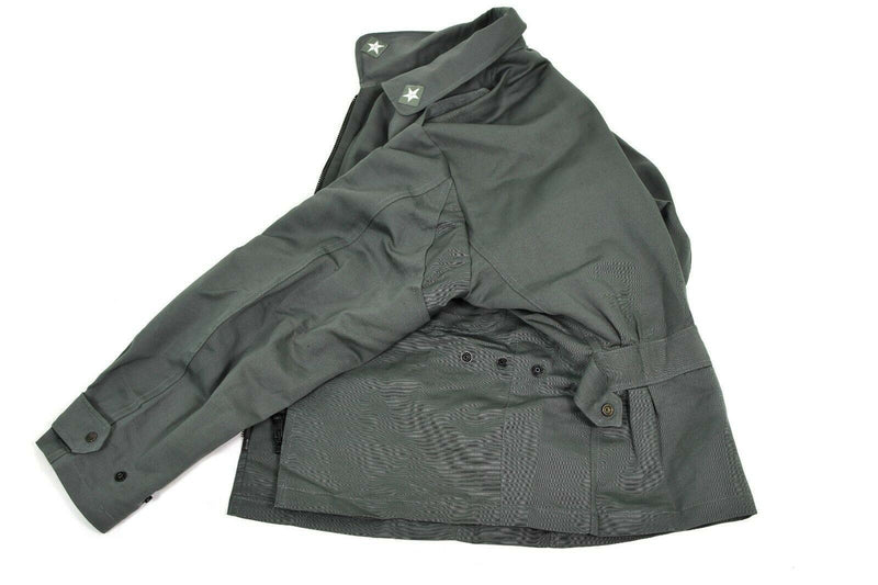 Original italiano Ejército Gray Gray Fuerza Aérea Militar BDU Procidente de excedente Camisa nueva