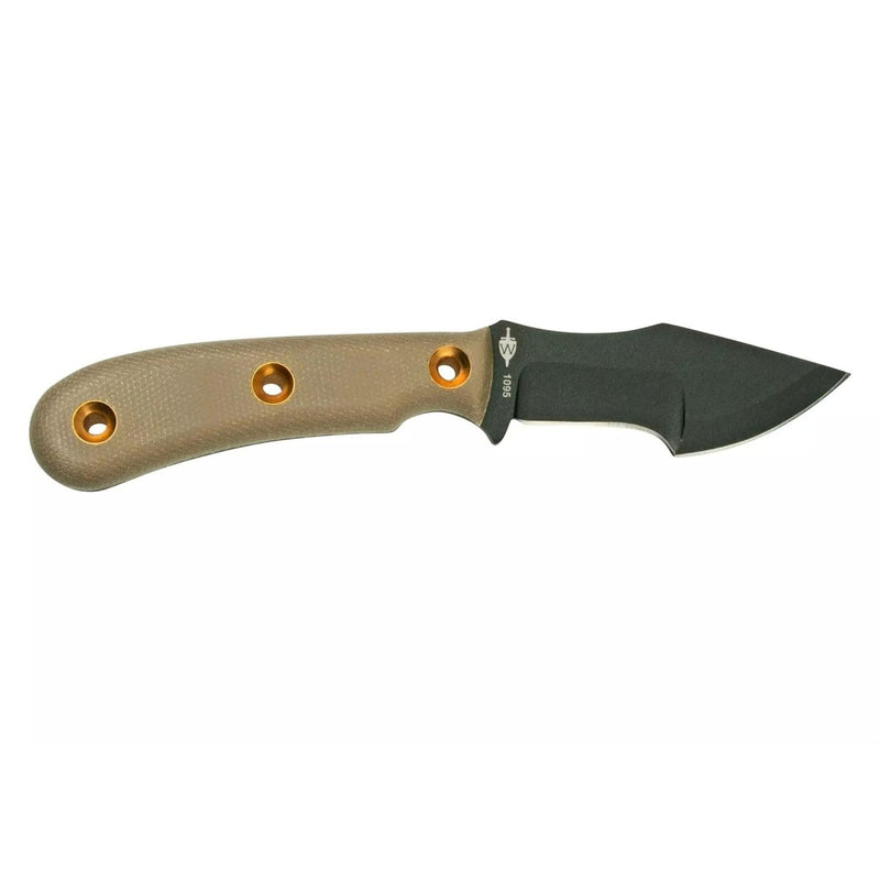 Boker Plus Micro Tracker Hool de supervivencia EDC de cuchilla de acero de acero de carbono 1095