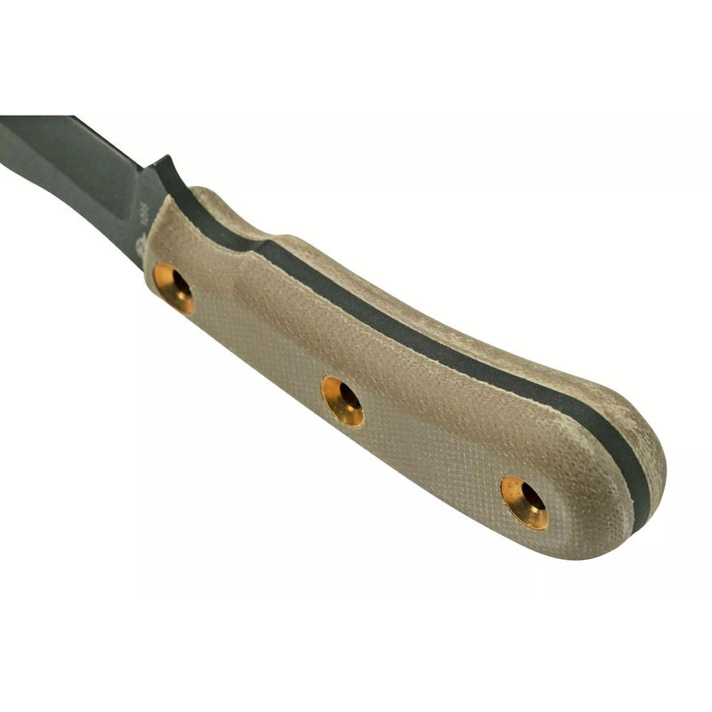 Boker Plus Micro Tracker Hool de supervivencia EDC de cuchilla de acero de acero de carbono 1095