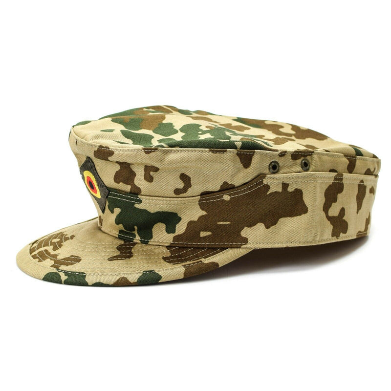 Genuino original del ejército alemán Cap BW Desert Camuflage Military Hat nuevo